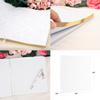 Andaz Press Personalized Bar/Bat Mitzvah Guest Book with Gold Accents, Custom Minimal Script 120 Pages 8.5"x8.5" Hard Cover Photo Album for Girls or Boys, Jewish Birthday Party Decorations, 1-Pack view 4