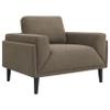 Coaster Home Furnishings - Rilynn - Upholstered Accent Chair with Track Arms, Reversible Back Cushion and Pocket Coil Seat - Living Room - Brown - 509523 view 1
