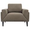 Coaster Home Furnishings - Rilynn - Upholstered Accent Chair with Track Arms, Reversible Back Cushion and Pocket Coil Seat - Living Room - Brown - 509523 view 4