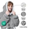 Bedsure Wearable Blanket Hoodie Women Bundle Wearable Blanket Hoodie for Teens view 2