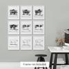 SIGNWIN Poster Set Pablo Picasso Geometric Bull Drawings Nature Animals Illustrations for Living Room, Bedroom, Office - 8"x10"x 9 view 4