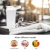 GAISHION Shaker Bottle Protein Shakes Cup and 10-Ounce/300ML Shaker-Bottle with Whisk Balls, Protein Shakers Bottles Set, Non-BPA plastic (White+Blue(2PCS)) view 4