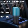 40 oz Insulated Water Bottle with Straw fit in Car Cup Holder - Metal Water Bottle with Straw, Auto Spout Lid, Thermal Water Tumbler Cup with Lid, Storage Carrier Bag, Silicone Boot view 2