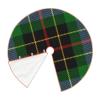 DKJlitter Christmas Tree Skirt, Brodie Hunting Tartan Xmas Tree Skirts Mat Farmhouse Rustic Xmas Holiday Indoor Party Outdoor Decoration 30 inches view 4