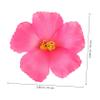 VOSAREA 10pcs Artificial Hawaiian Hibiscus Flowers for Vibrant Faux Tropical Blossoms for Home Garden and DIY Crafts Photography Prop and Option view 2