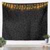 Leopard Print Kids Tapestry,Abstract Cheetah Skin Texture Wall Tapestries,Girls Boys Women Room Decor,Rustic Farmhouse Retro Wall Hanging,Black Noble Home Wall Decor,XLarge 70.9 x 92.5 Inches view 1