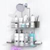 AKTECKE Shower Caddy Hanging Bathroom Organizer: Rustproof Shelf for Inside Shower - No Drilling Racks Over Showerhead - Bath Shelves for Shampoo Soap view 1