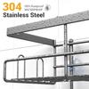 AKTECKE Shower Caddy Hanging Bathroom Organizer: Rustproof Shelf for Inside Shower - No Drilling Racks Over Showerhead - Bath Shelves for Shampoo Soap view 3