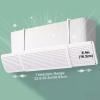 WHYATT Air Conditioner Baffle Wind Deflector Angle Adjustable Air Conditioner Deflector Helps Cooling/Heating Air Circulation(C) view 2