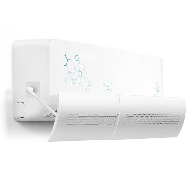 WHYATT Air Vent DeflectorRetractable Air Conditioner Deflector Cover Wind Deflector Straight Line Wind Shield Accessories (Size : B)