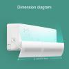 WHYATT Air Vent DeflectorRetractable Air Conditioner Deflector Cover Wind Deflector Straight Line Wind Shield Accessories (Size : B) view 2