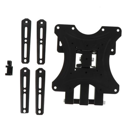 1pc TV Stand Flat Screen tv Holder Wall Mounted Shelf Mount Holder 55 inch Wall Mount Stand Iron (Four Wing Brackets Each 16.5cm) Support Frame to Rotate Television