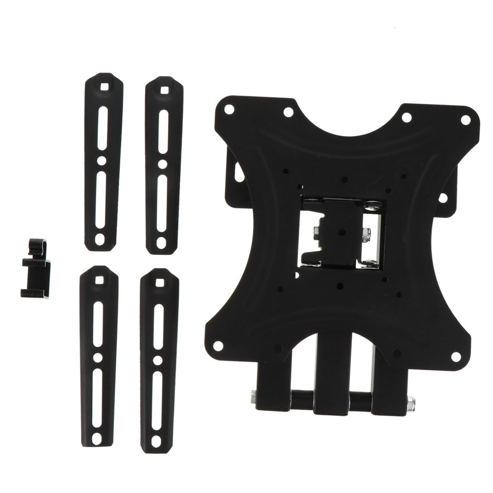 1pc TV Stand Flat Screen tv Holder Wall Mounted Shelf Mount Holder 55 inch Wall Mount Stand Iron (Four Wing Brackets Each 16.5cm) Support Frame to Rotate Television