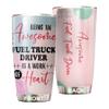 Awesome Fuel Truck Driver Tumbler Stainless Steel 20oz, Funny Fuel Truck Driver Gifts Bulk For Birthday Christmas, Fuel Truck Driver Gifts For Men Women Office Coworker Driking Coffee Cup Humor view 1