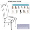 BOGUANG Waterproof XL/Oversized Dining Chair Cover, Parsons Chair Covers(Black, Set of 6(XL)) view 4