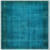 5'3" x 9'8" - 161 x 295 Cm Atina Turquoise Bohemian Wool Cotton Handmade Handknotted Vintage Turkish Area Rug for Living Room Bedroom Nursery Hallway Indoor view 1