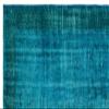 5'3" x 9'8" - 161 x 295 Cm Atina Turquoise Bohemian Wool Cotton Handmade Handknotted Vintage Turkish Area Rug for Living Room Bedroom Nursery Hallway Indoor view 3