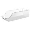 Refrigerator Organizer Bins, Desktop Storage Basket, Clear Plastic Bins For Fridge, Freezer, Kitchen Cabinet, Double Ear Transparent Storage Box, Home Desktop Basket for Table Refrigerator view 1