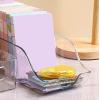 Refrigerator Organizer Bins, Desktop Storage Basket, Clear Plastic Bins For Fridge, Freezer, Kitchen Cabinet, Double Ear Transparent Storage Box, Home Desktop Basket for Table Refrigerator view 4