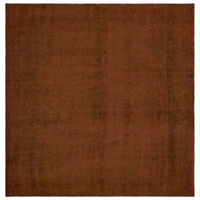 5'10" x 9'11" - 179 x 303 Cm Atina Brown Bohemian Wool Cotton Handmade Handknotted Vintage Turkish Area Rug for Living Room Bedroom Nursery Hallway Indoor