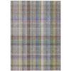 Addison Rugs Chantille ACN534 Gray 3' x 5 Indoor Outdoor Area Rug, Stain Resistant, Machine Washable, Non Shedding, Bedroom, Living Room, Dining Room, Kitchen Rug view 1