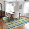 Addison Rugs Chantille ACN531 Gold 9' x 12 Indoor Outdoor Area Rug, Stain Resistant, Machine Washable, Non Shedding, Bedroom, Living Room, Dining Room, Kitchen Rug view 2