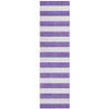 Addison Rugs Chantille ACN528 Purple 2'3" x 7'6" Indoor Outdoor Hallway Runner Rug, Stain Resistant Washable Kitchen Area Carpet for Bathroom, Laundry and Bedroom view 1