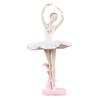 3 Pcs Resin Ornaments Dancer Cake Topper Norse Decor Ornament Figurines Elegant Decor Gilrs Birthday Dancer Ballet Figurines Figure White Doll Girl Nordic Synthetic Resin view 1