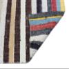 3'7" x 9'11" - 110 x 303 Cm Girit Beige Striped Bohemian Wool Cotton Handmade Handknotted Vintage Turkish Area Rug for Living Room Bedroom Nursery Hallway Indoor view 2