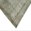 6'0" x 8'11" - 182 x 273 Cm Overdyed Grey Bohemian Wool Cotton Handmade Handknotted Vintage Turkish Area Rug for Living Room Bedroom Nursery Hallway Indoor view 2