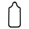 Baby Bottle Cookie Cutter with Easy to Push Design view 1