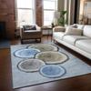 Addison Rugs Chantille ACN175 Blue 5' x 7'6 Indoor Outdoor Area Rug, Stain Resistant, Machine Washable, Non Shedding, Bedroom, Living Room, Dining Room, Kitchen Rug view 2