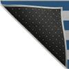 Addison Rugs Chantille ACN530 Blue 8' x 8 Indoor Outdoor Round Area Rug, Stain Resistant, Machine Washable, Non Shedding, Bedroom, Living Room, Dining Room, Kitchen Rug view 4