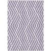Addison Rugs Chantille ACN550 Purple 3' x 5 Indoor Outdoor Area Rug, Stain Resistant, Machine Washable, Non Shedding, Bedroom, Living Room, Dining Room, Kitchen Rug view 1