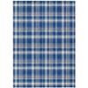 Addison Rugs Chantille ACN563 Blue 3' x 5 Indoor Outdoor Area Rug, Stain Resistant, Machine Washable, Non Shedding, Bedroom, Living Room, Dining Room, Kitchen Rug view 1