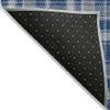 Addison Rugs Chantille ACN563 Blue 3' x 5 Indoor Outdoor Area Rug, Stain Resistant, Machine Washable, Non Shedding, Bedroom, Living Room, Dining Room, Kitchen Rug view 4