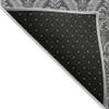 Addison Rugs Chantille ACN572 Gray 8' x 8 Indoor Outdoor Round Area Rug, Stain Resistant, Machine Washable, Non Shedding, Bedroom, Living Room, Dining Room, Kitchen Rug view 4