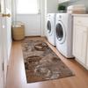Addison Rugs Chantille ACN555 Orange 2'3" x 7'6" Indoor Outdoor Hallway Runner Rug, Stain Resistant Washable Kitchen Area Carpet for Bathroom, Laundry and Bedroom view 2