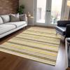 Addison Rugs Chantille ACN531 Brown 2'6" x 3'10 Indoor Outdoor Area Rug, Stain Resistant, Machine Washable, Non Shedding, Bedroom, Living Room, Dining Room, Kitchen Rug view 2