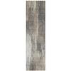 Addison Rugs Chantille ACN567 Brown 2'3" x 7'6" Indoor Outdoor Hallway Runner Rug, Stain Resistant Washable Kitchen Area Carpet for Bathroom, Laundry and Bedroom view 1