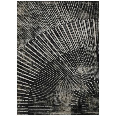 Addison Rugs Chantille ACN542 Black 3' x 5' Indoor Outdoor Area Rug, Easy Clean, Machine Washable, Non Shedding, Bedroom, Living Room, Dining Room, Kitchen, Patio Rug