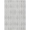 Addison Rugs Chantille ACN561 Ivory 9' x 12 Indoor Outdoor Area Rug, Stain Resistant, Machine Washable, Non Shedding, Bedroom, Living Room, Dining Room, Kitchen Rug view 1