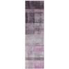 Addison Rugs Chantille ACN568 Purple 2'3" x 7'6" Indoor Outdoor Hallway Runner Rug, Stain Resistant Washable Kitchen Area Carpet for Bathroom, Laundry and Bedroom view 1
