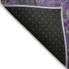 Addison Rugs Chantille ACN558 Purple 8' x 8 Indoor Outdoor Round Area Rug, Stain Resistant, Machine Washable, Non Shedding, Bedroom, Living Room, Dining Room, Kitchen Rug view 4