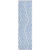 Addison Rugs Chantille ACN550 Blue 2'3" x 7'6" Indoor Outdoor Hallway Runner Rug, Stain Resistant Washable Kitchen Area Carpet for Bathroom, Laundry and Bedroom view 1