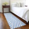 Addison Rugs Chantille ACN550 Blue 2'3" x 7'6" Indoor Outdoor Hallway Runner Rug, Stain Resistant Washable Kitchen Area Carpet for Bathroom, Laundry and Bedroom view 2