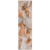 Addison Rugs Chantille ACN526 Orange 2'3" x 7'6" Indoor Outdoor Hallway Runner Rug, Stain Resistant Washable Kitchen Area Carpet for Bathroom, Laundry and Bedroom view 1