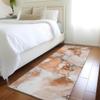 Addison Rugs Chantille ACN526 Orange 2'3" x 7'6" Indoor Outdoor Hallway Runner Rug, Stain Resistant Washable Kitchen Area Carpet for Bathroom, Laundry and Bedroom view 2