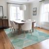 Addison Rugs Chantille ACN139 Teal 10' x 14 Indoor Outdoor Area Rug, Stain Resistant, Machine Washable, Non Shedding, Bedroom, Living Room, Dining Room, Kitchen Rug view 2