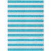 Addison Rugs Chantille ACN528 Teal 9' x 12 Indoor Outdoor Area Rug, Stain Resistant, Machine Washable, Non Shedding, Bedroom, Living Room, Dining Room, Kitchen Rug view 1